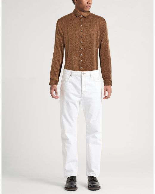 John Varvatos Brown Shirts for men