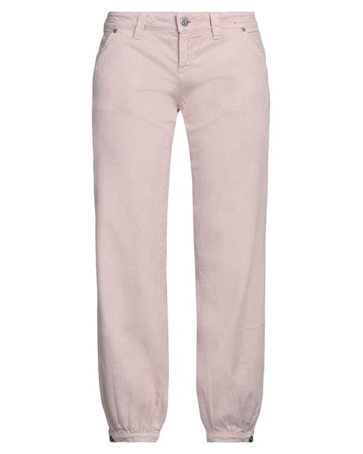 Jacob Coh?n Pink Jeans Cotton