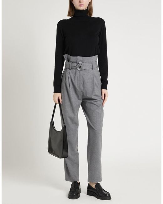 Ballantyne Gray Pants Virgin Wool, Elastane