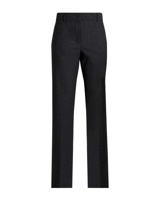Liviana Conti Blue Charcoal Pants Polyester, Virgin Wool, Elastane