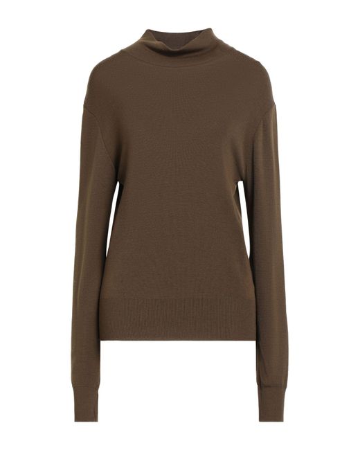 Lemaire Brown Turtleneck
