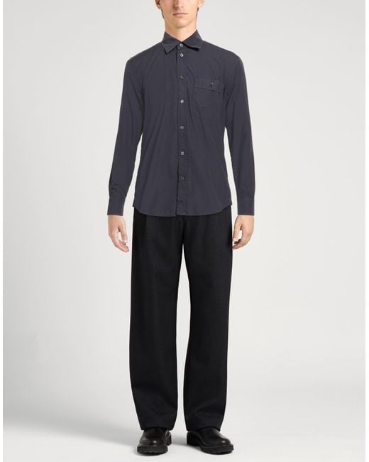 Camisa Barena de hombre de color Blue