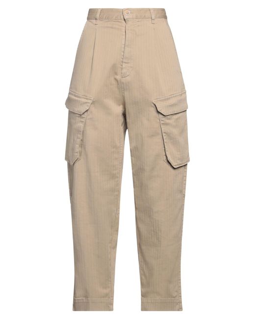 Semicouture Natural Pants Cotton, Elastane