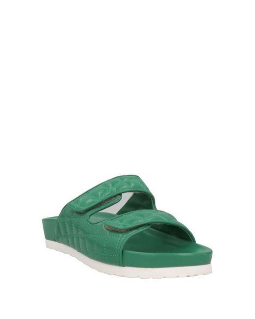 Ennequadro Green Sandals
