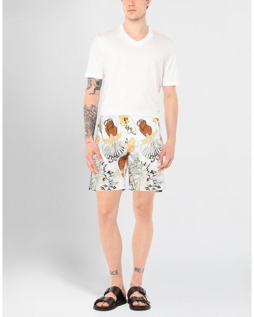 Shorts E Bermuda di MSGM in White da Uomo