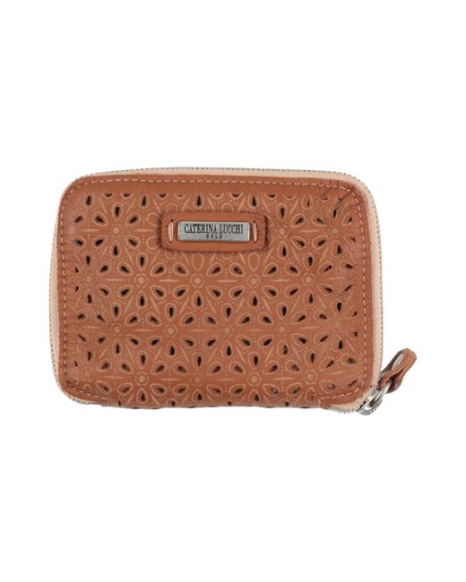 Caterina Lucchi Brown Wallet Calfskin