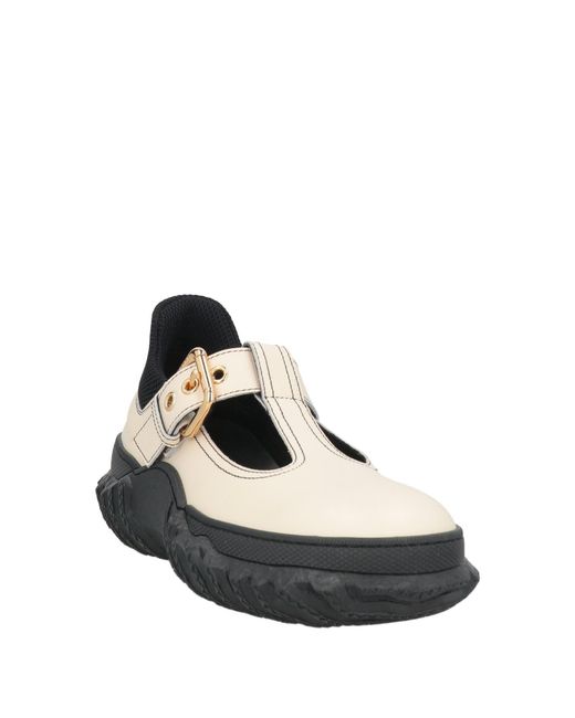 Marni White Ballet Flats Leather