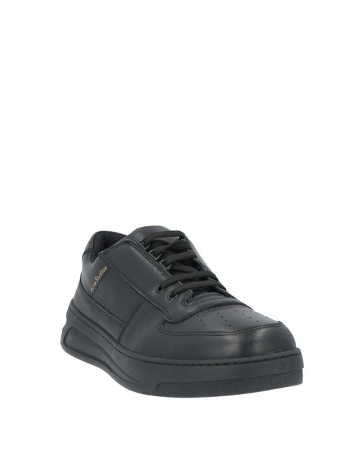 Acne Black Sneakers Leather for men