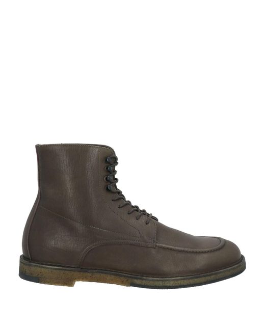 Pantanetti Brown Ankle Boots for men