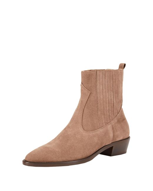 A.Bocca Brown Ankle Boots
