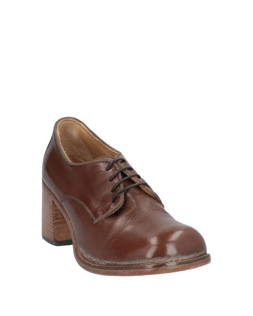 Moma Brown Lace-up Shoes