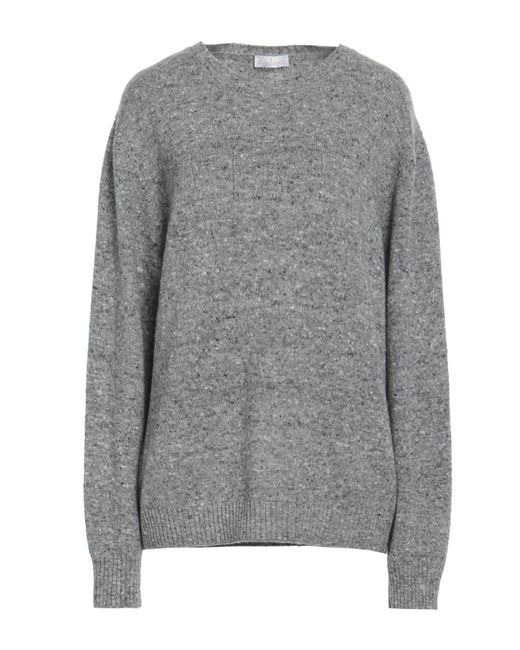 Bruno Manetti Gray Sweater Wool, Cashmere