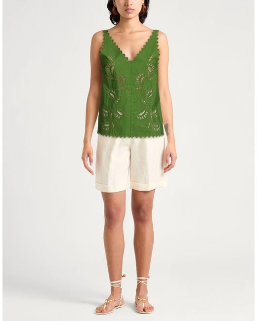 Ottod'Ame Green Tops