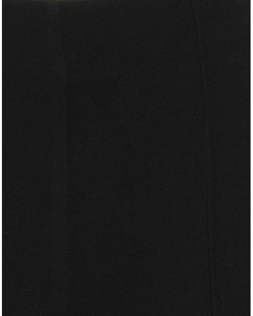 DOUBLE C Black Pants Polyester, Viscose, Elastane
