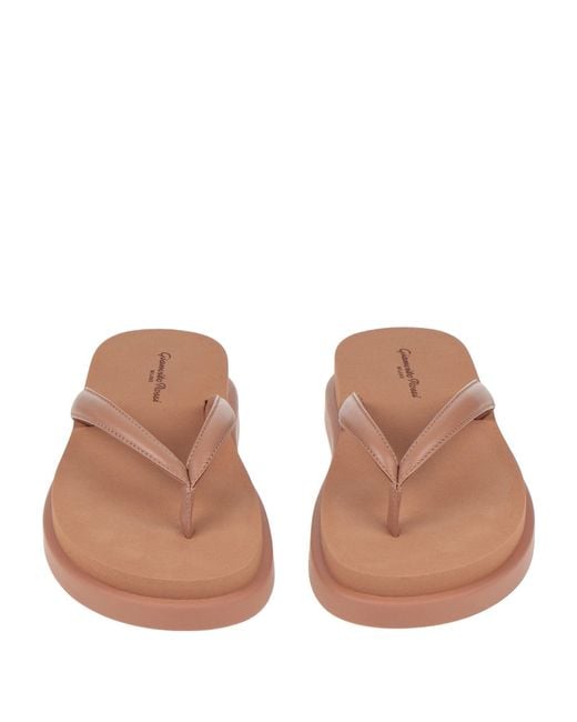 Gianvito Rossi Brown Thong Sandal