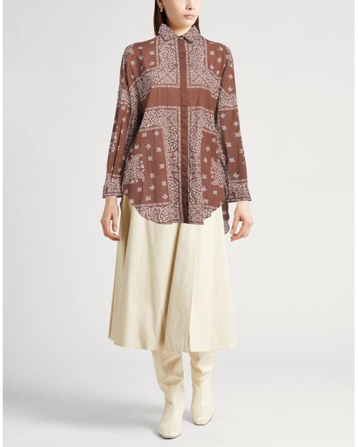 Fabiana Filippi Brown Shirt
