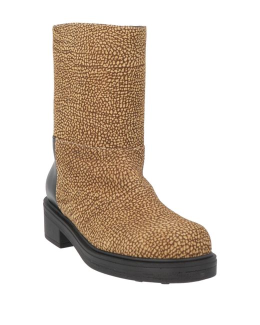 Borbonese Brown Ankle Boots