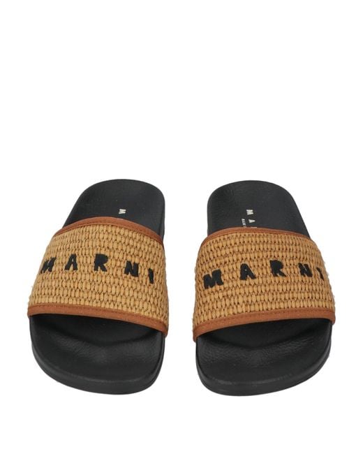 Marni Brown Sandals