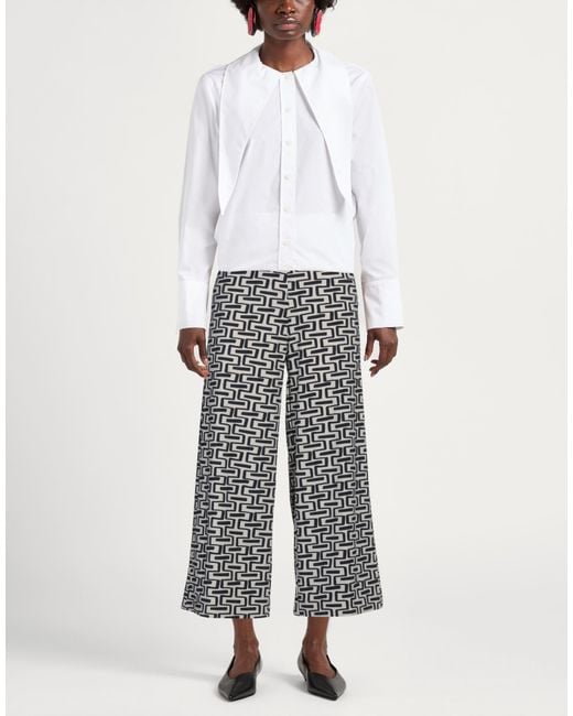 Rrd White Pants Polyamide, Elastane