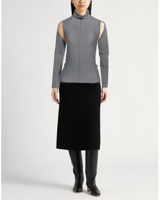 Khaite Gray Rollkragenpullover