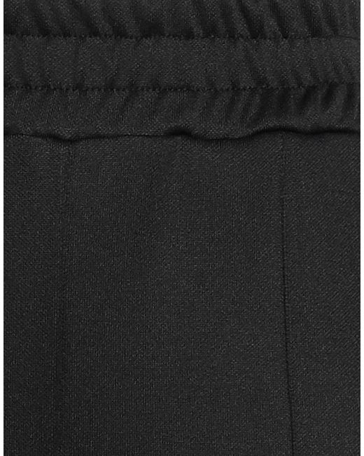 Pinko Black Pants Polyester, Cotton