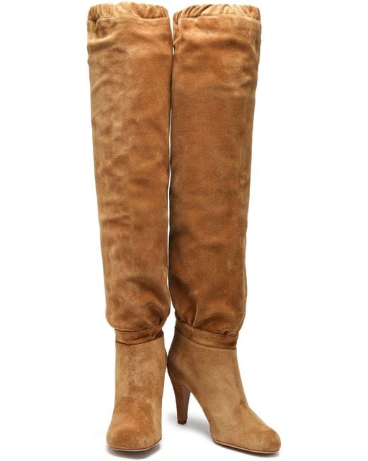 Chloé Brown Camel Boot Soft Leather