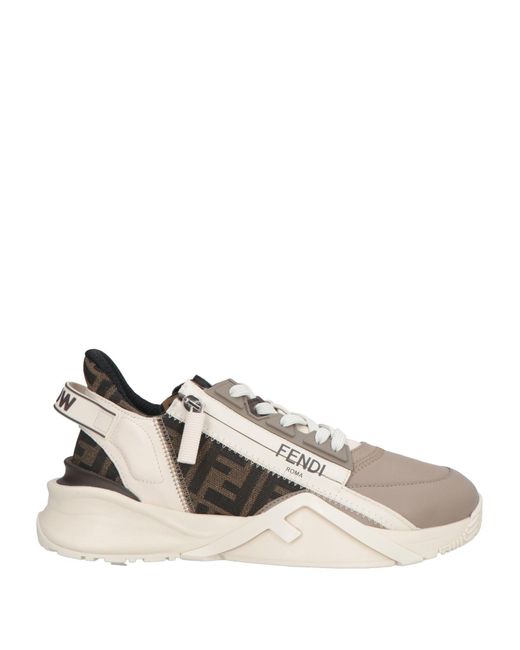 Fendi Natural Trainers