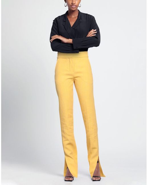 Jacquemus Yellow Trouser