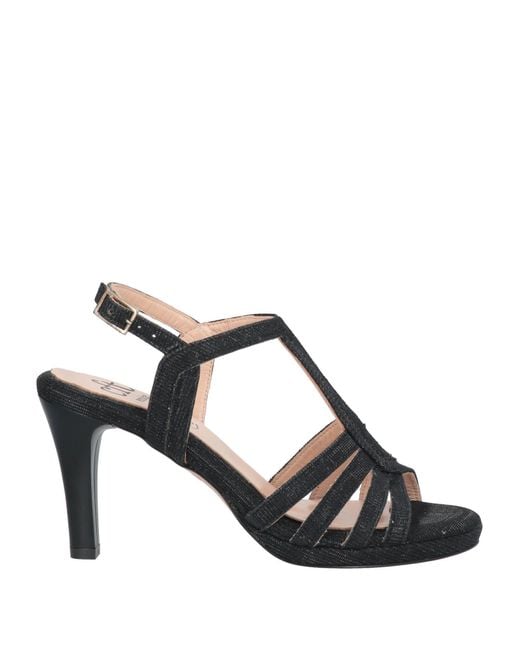 CFT VENICE Black Sandals