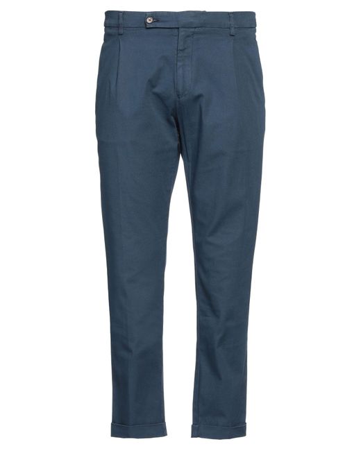 Berwich Blue Pants for men