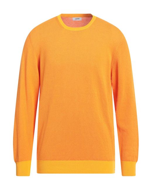 Jurta Orange Sweater for men