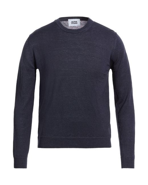 Pullover Alpha Studio pour homme en coloris Blue