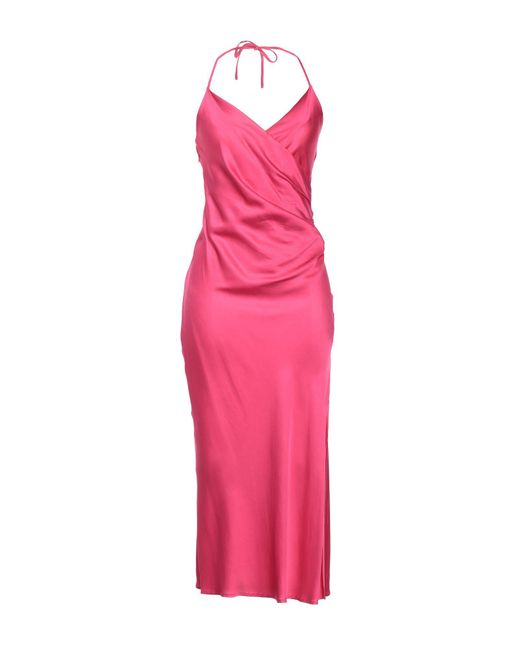 Robe longue ViCOLO en coloris Pink