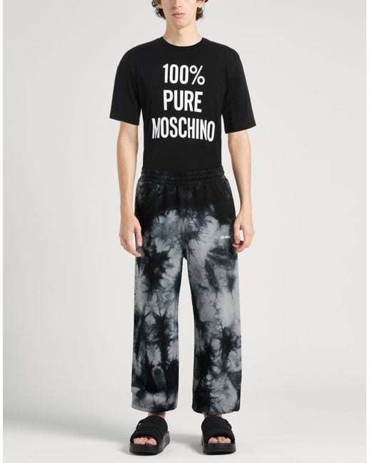 Moschino Black T-shirt for men