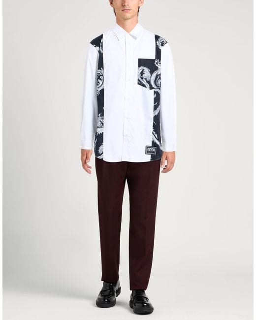 Versace Jeans Couture White Shirts for men