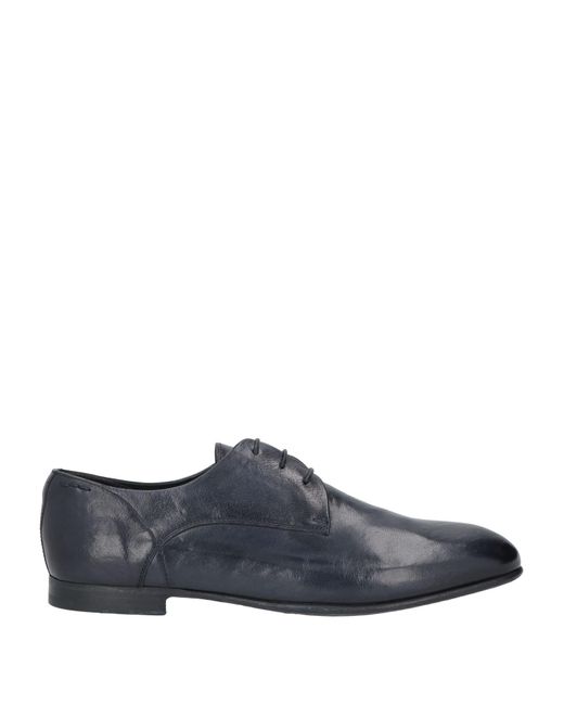 Alexander Hotto Blue Lace-up Shoes for men