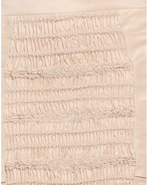 Elisabetta Franchi Natural Mini Skirt