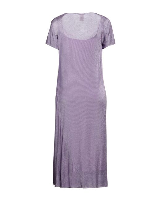The Row Purple Midi Dress