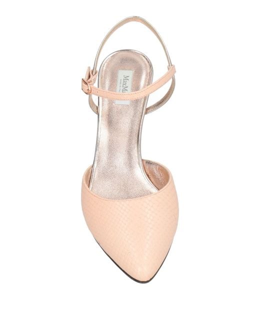 Max Mara Pink Pumps Leather