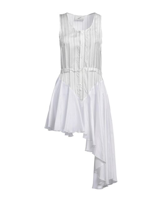 Coperni White Mini Dress