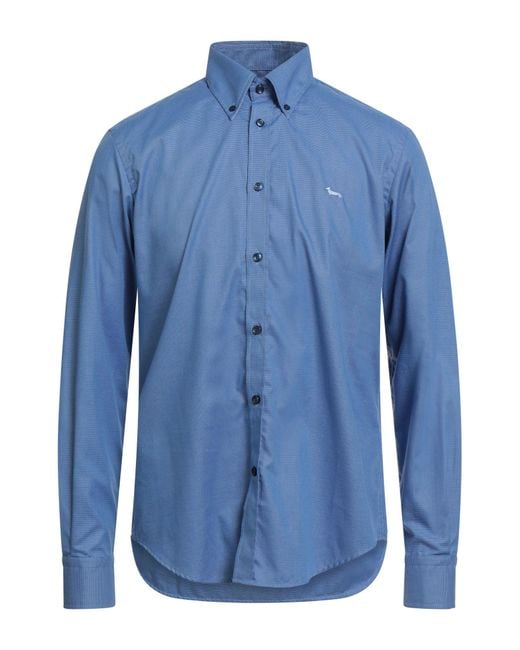 Harmont & Blaine Blue Shirts for men
