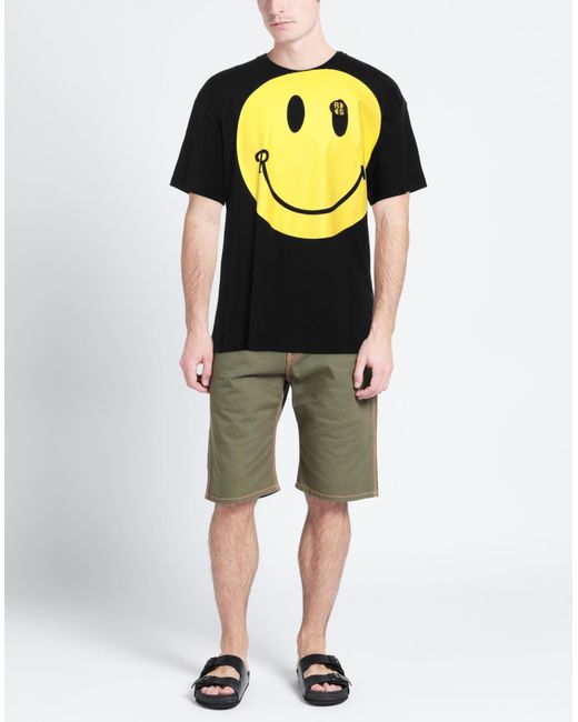 Camiseta Raf Simons de hombre de color Black