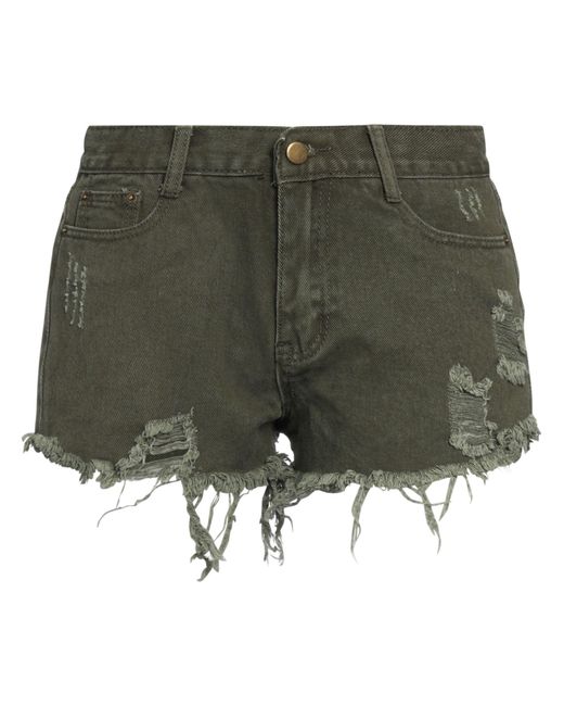 Oui, Odile! Green Jeansshorts
