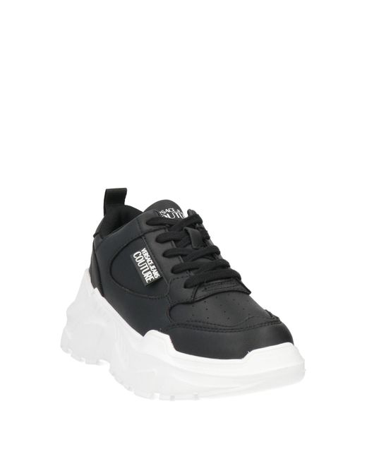 Versace Black Sneakers Soft Leather