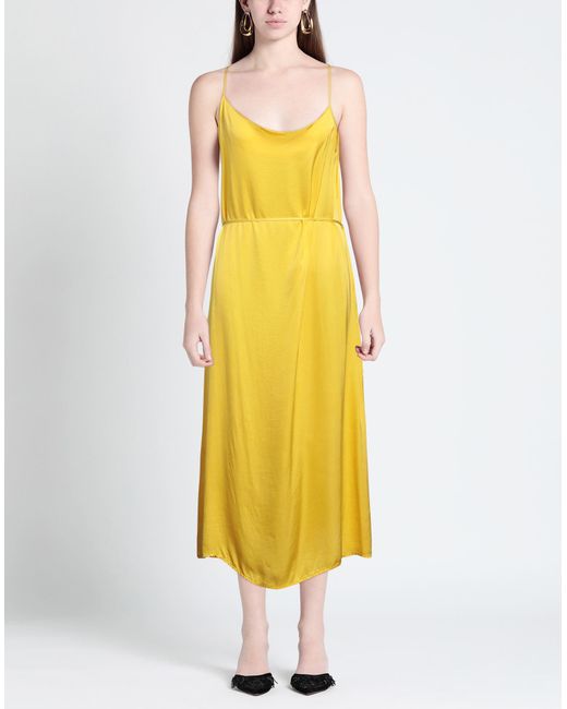 CROCHÈ Yellow Maxi Dress