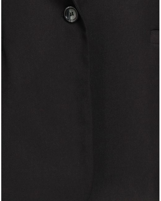 Motel Black Blazer Polyester, Viscose, Elastane