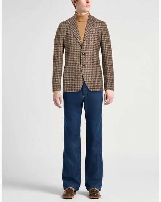 Tagliatore Brown Blazer for men