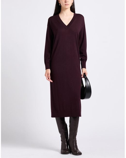 Ottod'Ame Purple Midi Dress