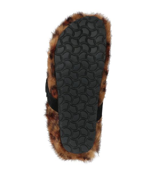 Taji Brown Mules & Clogs Leather