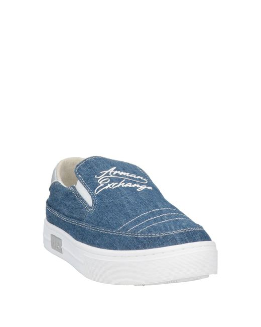ARMANI EXCHANGE Blue Trainers